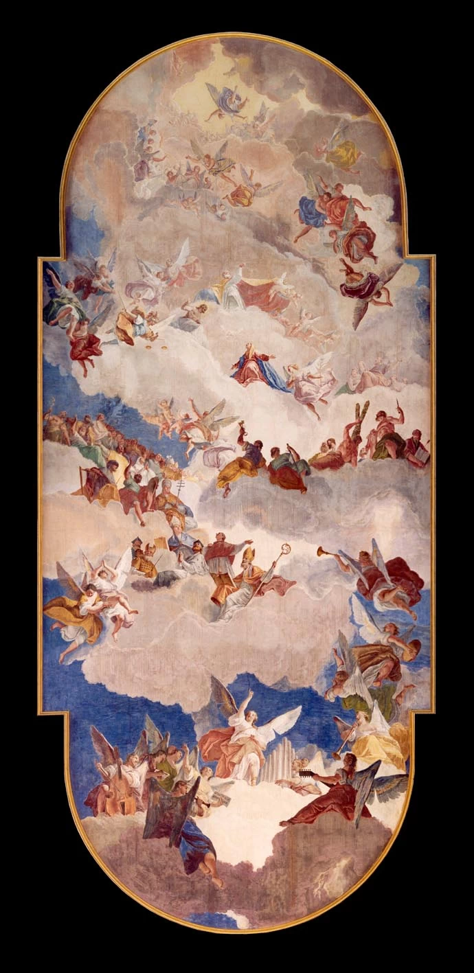 La Gloria del Paradiso - Chiesa di Santa Maria in Colle, Montebelluna, Treviso